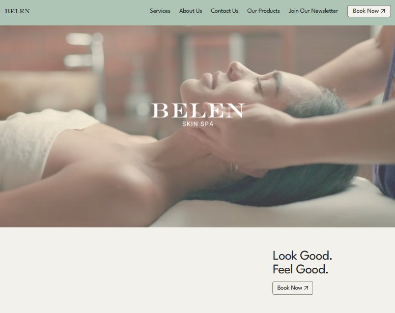 Belén website preview